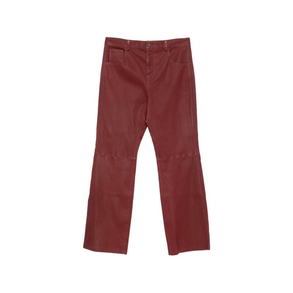 Amiri Red Trousers - Wide-Leg Trousers Men